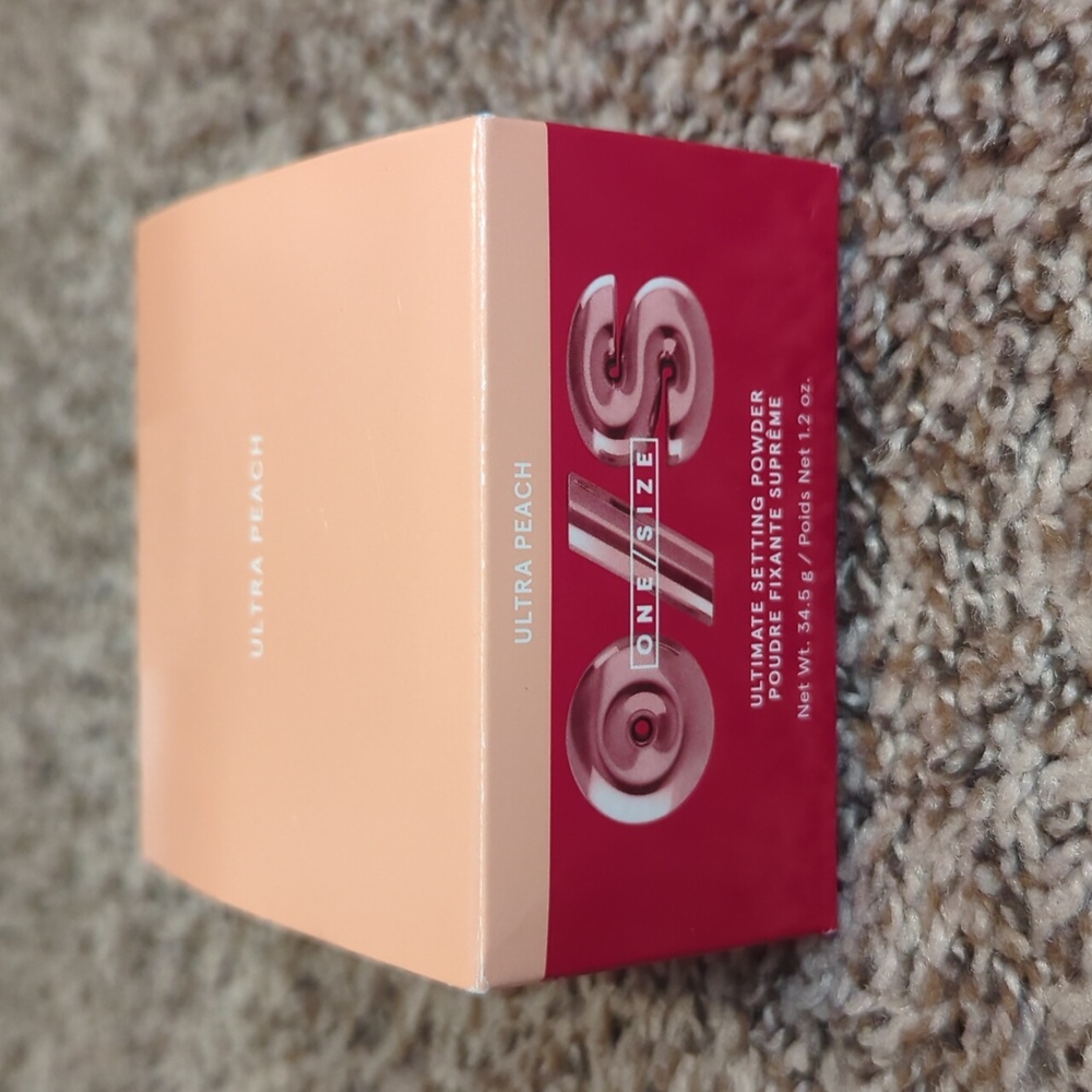 ONE/SIZE Ultra Peach Setting Powder Box - Peach & Deep Pink- REPOSH..